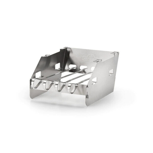 Napoleon Side Burner Windshield with Skewer Rack